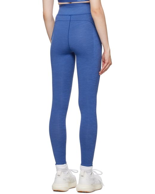 Outdoor Voices Blue Thrive 7/8 leggings
