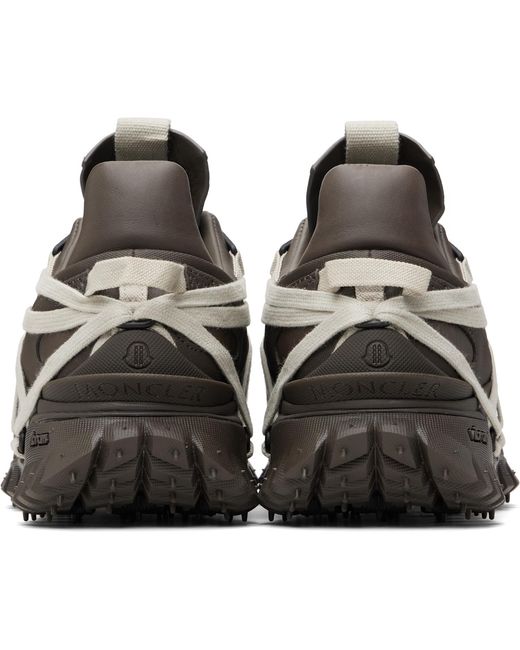 Rick Owens Black Moncler X Megalace Sneakers