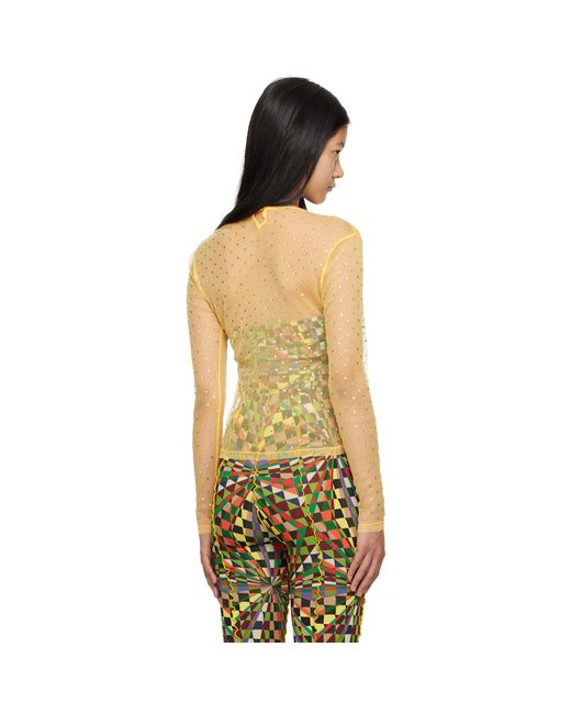 Siedres Yellow Desta Blouse