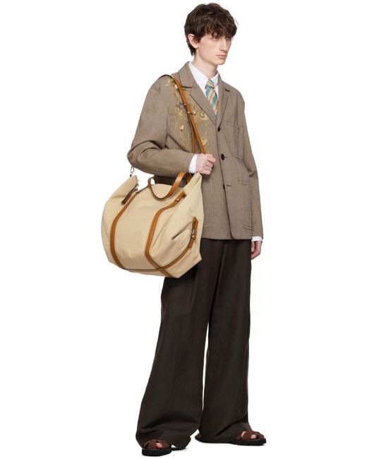 Paul Smith Brown Holdall Duffle Bag for men