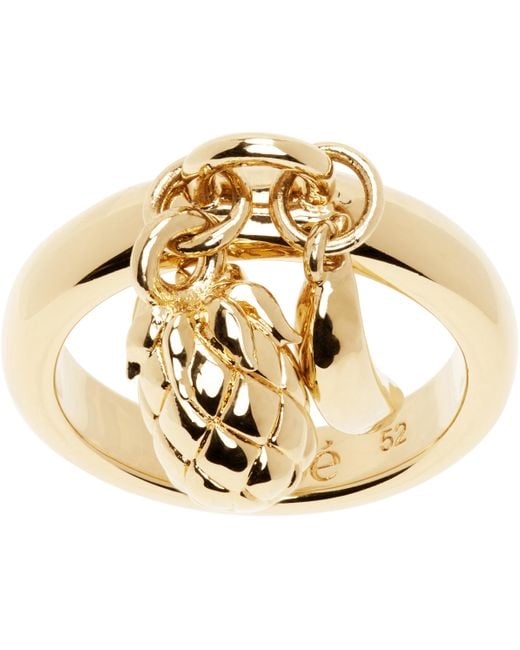 Chloé Metallic 'the Charms' Ring