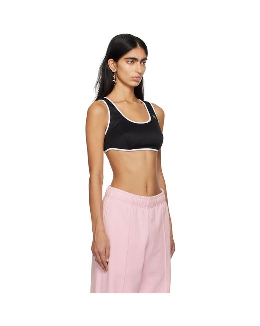 Ambush Black Lace Up Camisole
