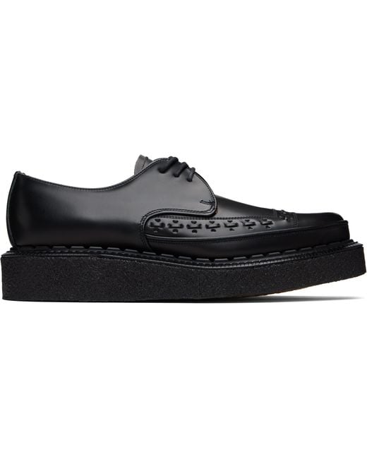George Cox Black Diano Derbys for men
