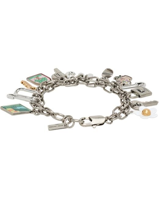 Marc Jacobs Metallic 'The Pop Americana' Charm Bracelet