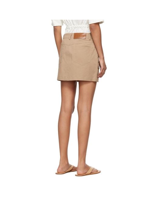 Staud Multicolor San Carlos Miniskirt