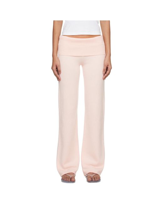 Skims Multicolor 'Sweater Knits' Foldover Lounge Pants