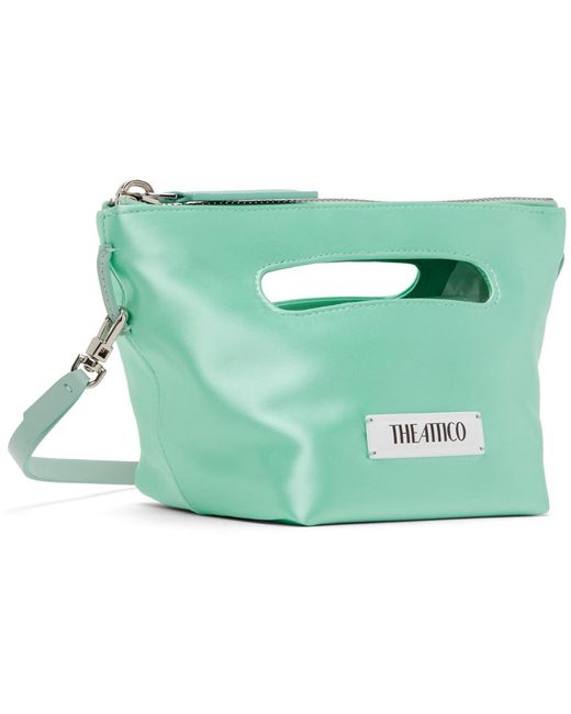 The Attico Green Blue 'via Dei Giardini' 15 Clutch