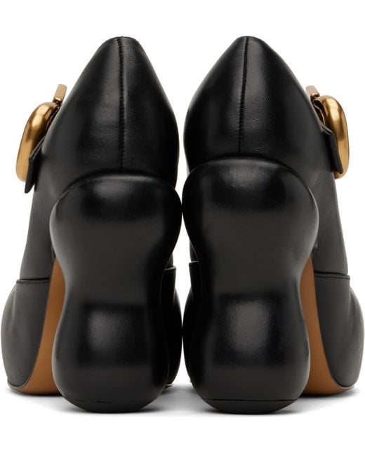 Marc Jacobs Black 'The Doll Pumps' Heels