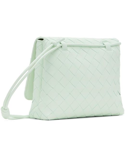 Bottega Veneta Green Mini Intrecciato Bag