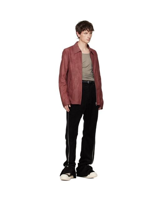 Rick Owens Black Concordians Trunk Belt for men