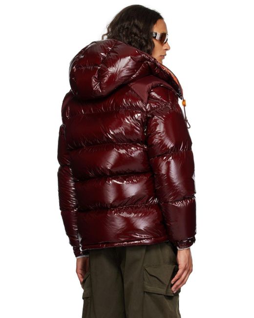 Moncler top burgundy jacket