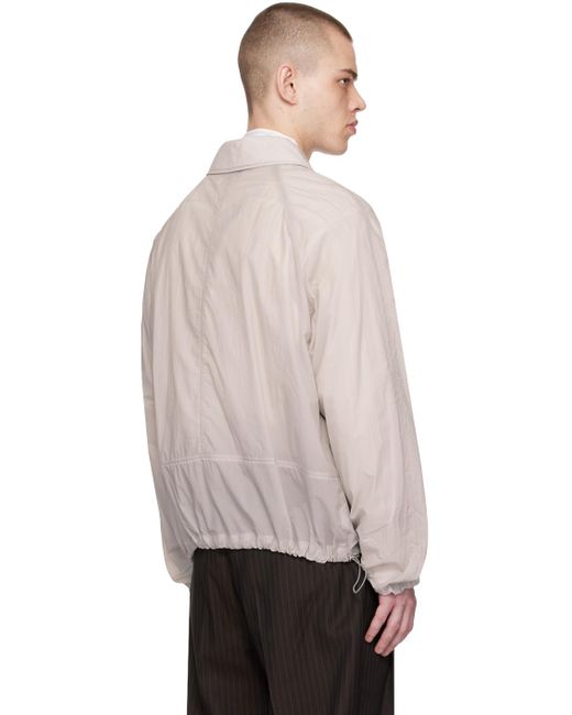 mfpen Gray Ssense Exclusive Provenance Jacket for men