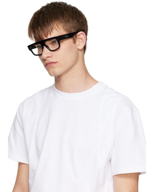 Fendi Black Graphy Glasses for men