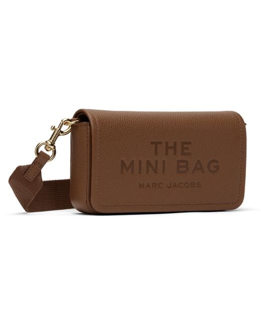 Marc Jacobs Black Tan 'The Leather Mini' Bag