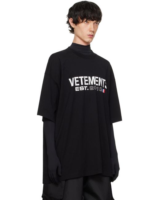 Vetements Black Flag T-shirt for men