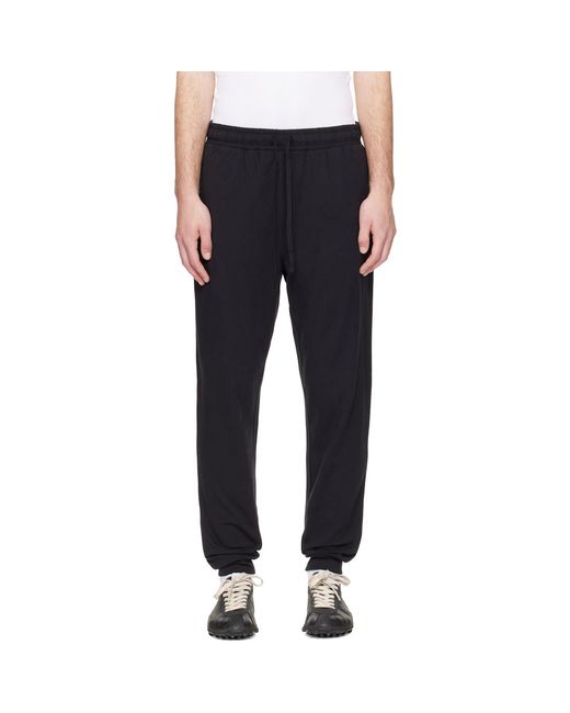 Skims Black Jersey Lounge Jogger Sweatpants for men