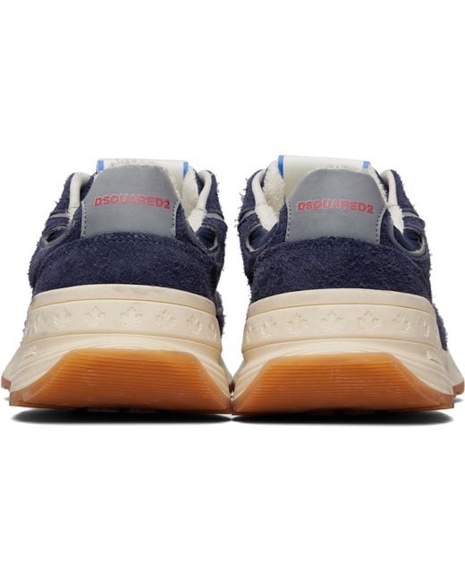 DSquared² Blue Sprinter Sneakers for men