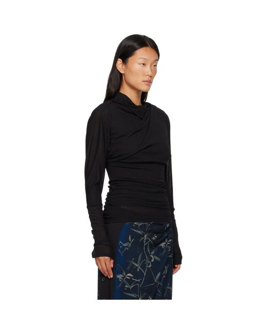 Proenza Schouler Black Golda Top