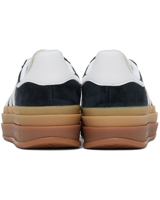 Adidas Originals Black 'gazelle Bold W' Sneakers,
