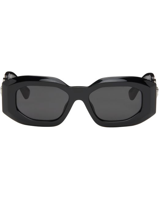 Versace Black Maxi Medusa Biggie Sunglasses for men