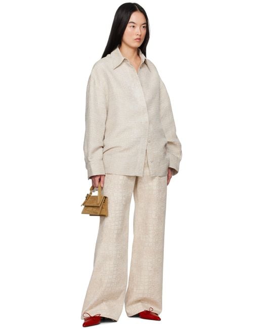 JACQUEMUS タン La Croisiere 'The long Chiquito with buckle' The long Chiquito with buckle by JACQUEMUS | Official website