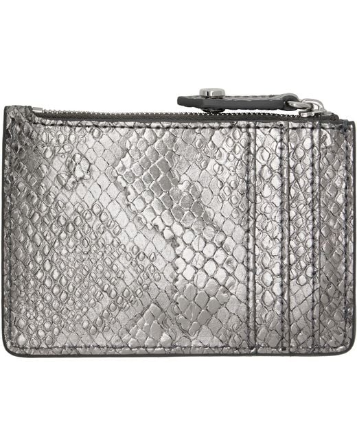 Vivienne Westwood Metallic Slim Lg Card Holder for men