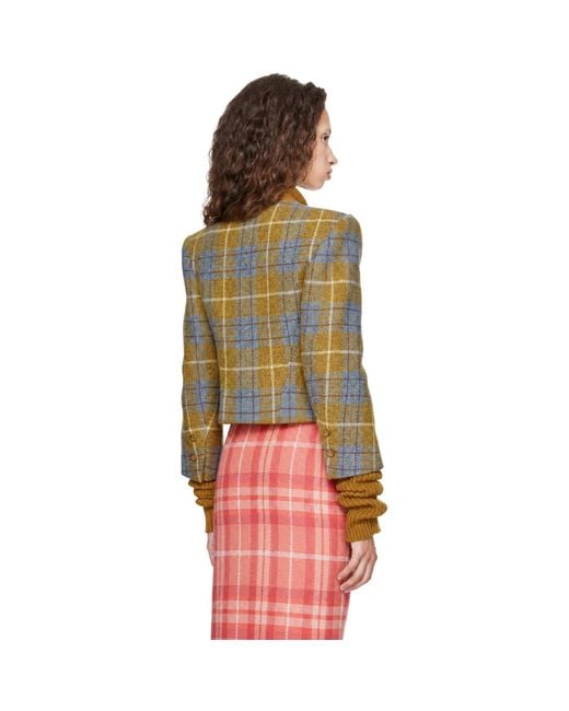 Vivienne Westwood Green Historical Bomber Jacket