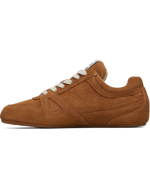 Isabel Marant Brown Tan Senny Sneakers