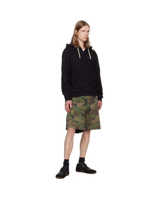 Polo Ralph Lauren Black Fleece Full-Zip Hoodie for men