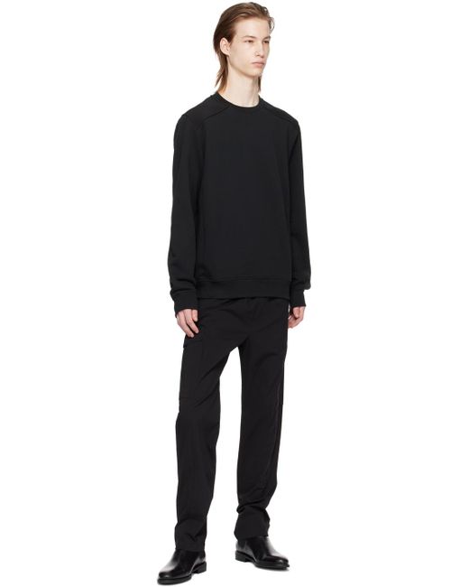 PS by Paul Smith Black Paneled Sweatshirt for men