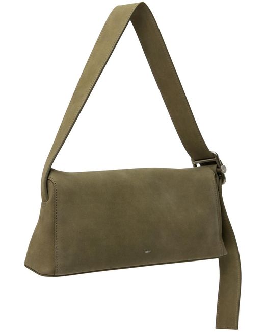 OSOI Metallic Khaki Folder Brot Bag