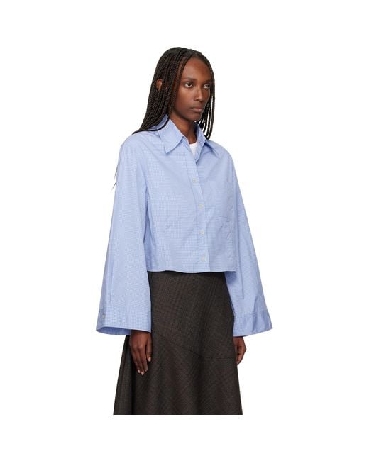 Our Legacy Blue Balloon Shirt