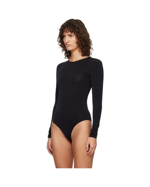 Wolford Black Berlin Bodysuit