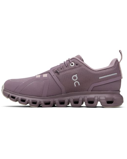 On Shoes Black Cloud 6 Waterproof Sneakers