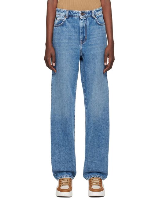 Weekend by Maxmara Blue Faded Jeans