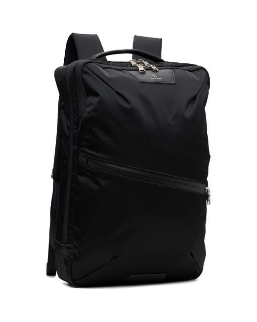 Master Piece Black Progress Backpack for men