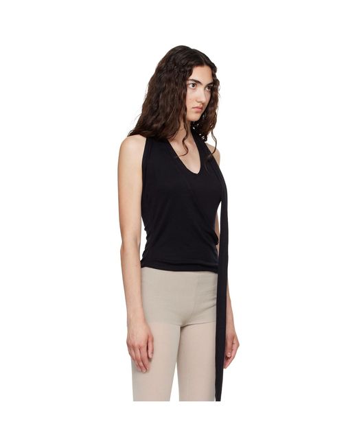 Belle Anna Black Duo Top