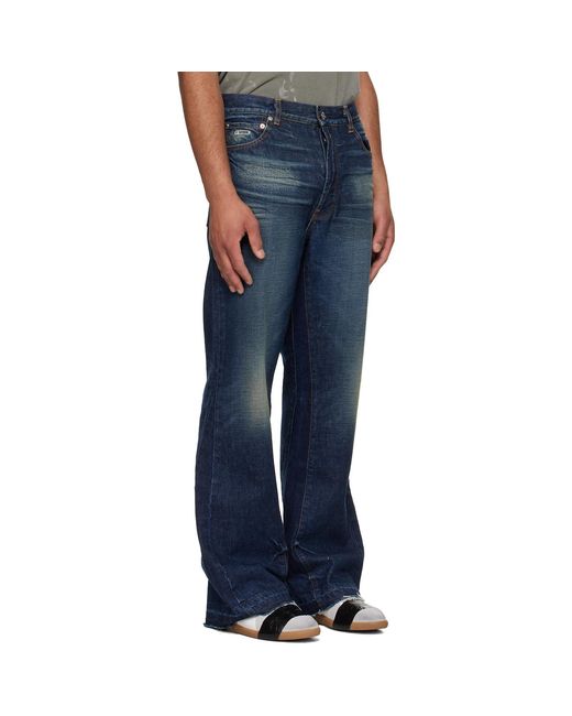 GALLERY DEPT. Blue La Flare Jeans for men