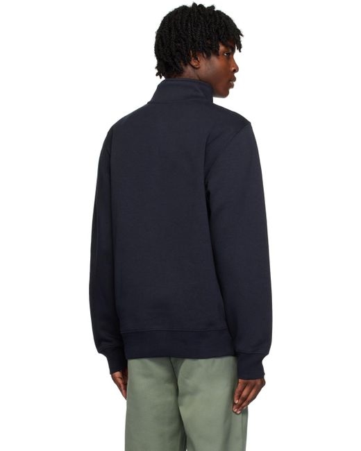 Carhartt Blue Navy Chase Sweater for men