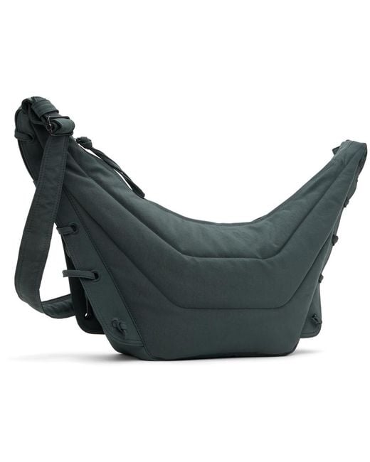 Lemaire Black Medium Soft Game Bag