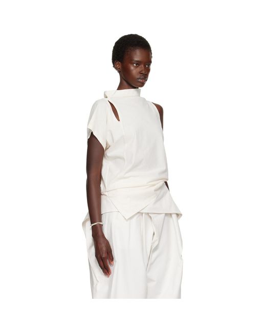 Issey Miyake Multicolor Off- Tubular-T Top