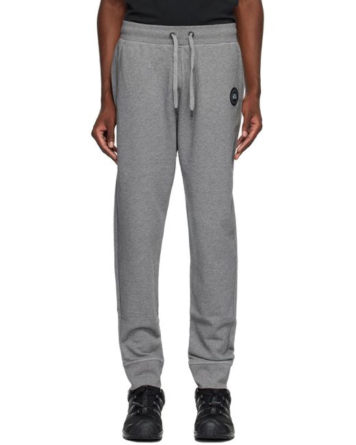 Canada Goose Black Huron Sweatpants for men