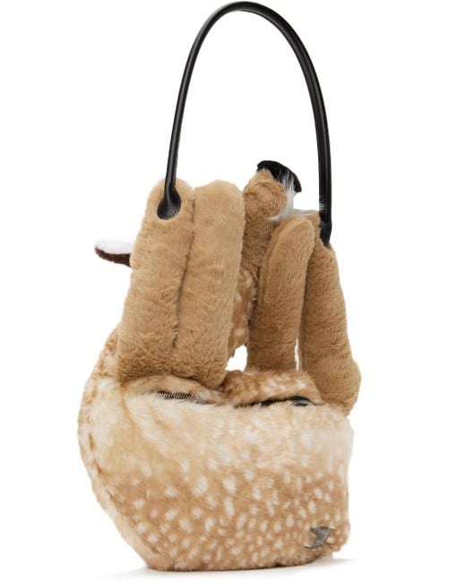 【関税込み】Praying ブラウン Deer バッグ PRAYING Deer Bag in Natural for Men | Lyst