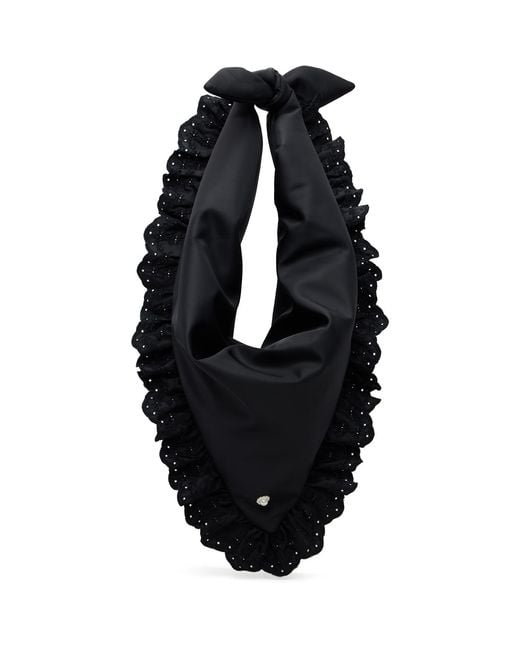 Simone Rocha Black Pillowcase Satchel Bag