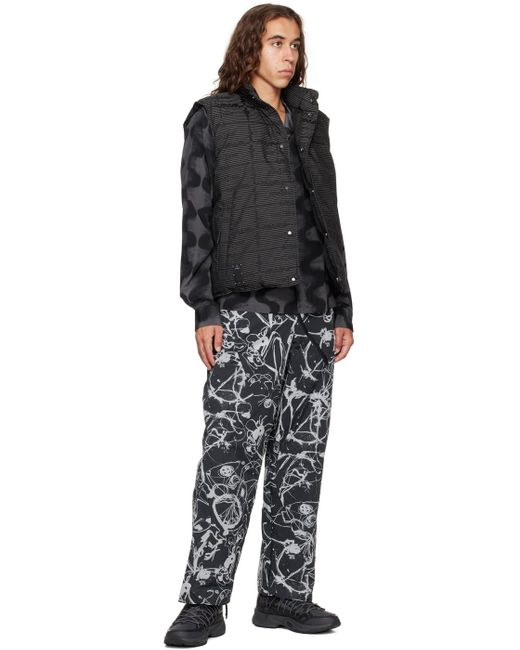 McQ Alexander McQueen Black Insulated Vest for men