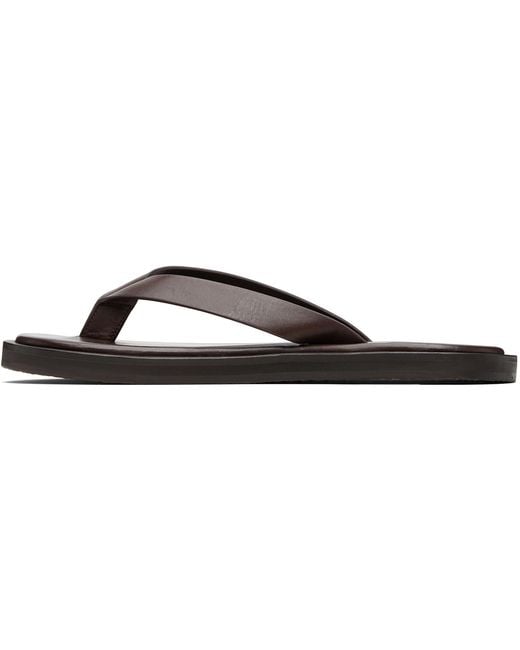 Studio Nicholson Black Curren Flip-Flops for men