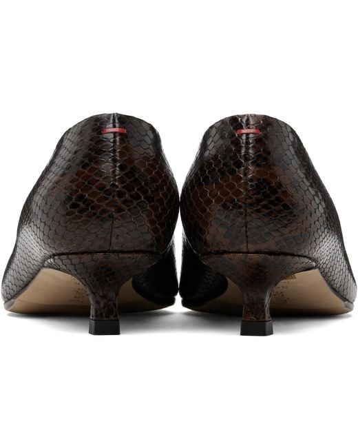 Aeyde Black Clara Pointed-Toe Heels