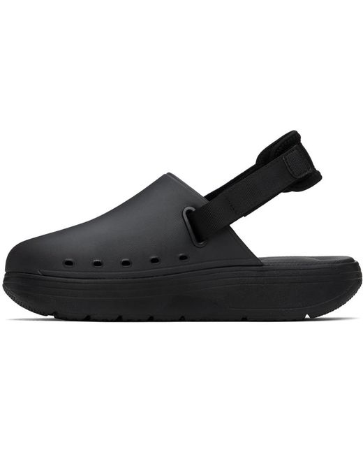 Suicoke Black Cappo Loafers for men