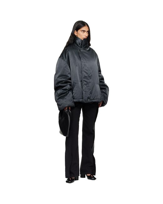 MM6 by Maison Margiela Black Straight-Leg Jeans