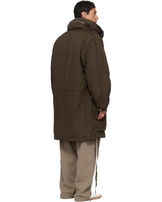 Manteau Étagé Brun Mordecai pour homme en coloris Black